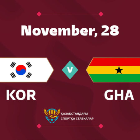 Прогноз матча Южная Корея — Гана
